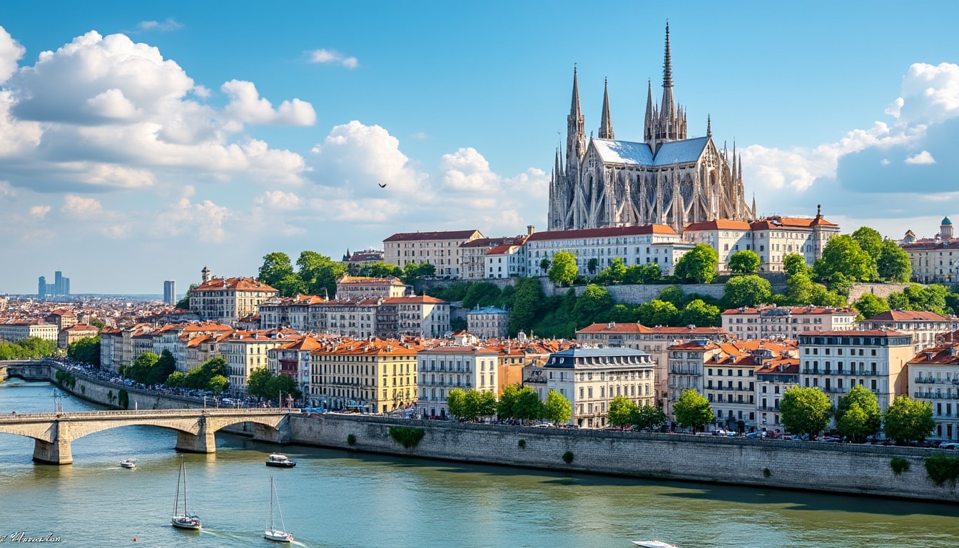 explore the unique geographical features of lyon, france, including its strategic location at the confluence of the rhône and saône rivers, diverse landscapes, and the influence of the surrounding hills. discover how these features shape the city's culture, climate, and urban planning.