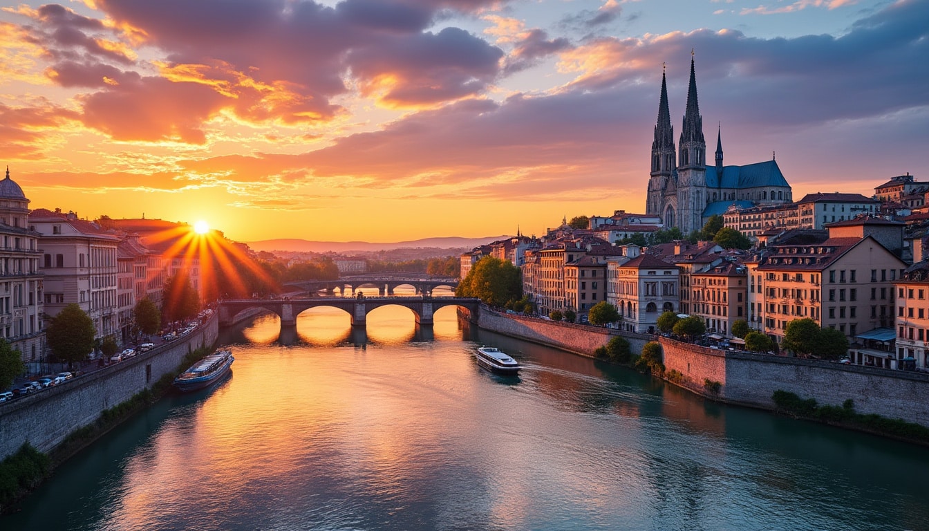 Erfahren Sie die Sonnenaufgangszeiten in Lyon, um Ihren perfekten Morgen zu planen. Holen Sie sich genaue Informationen darüber, wann die Sonne das ganze Jahr über aufgeht, um wunderschöne Morgenmomente in dieser lebhaften Stadt zu genießen.